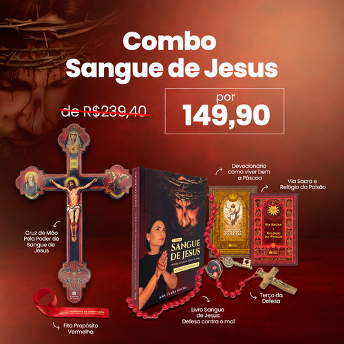Combo Sangue de Jesus | Exército de Deus