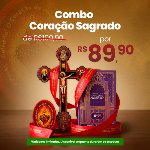 Combo Coração Sagrado | Exército de Deus