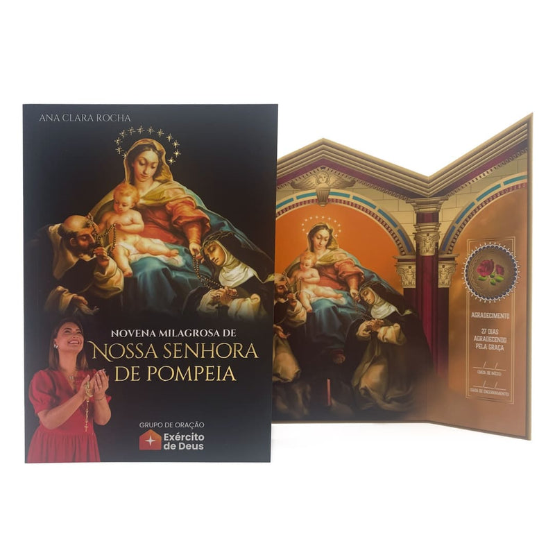Livro Novena Milagrosa de Nossa Senhora de Pompeia