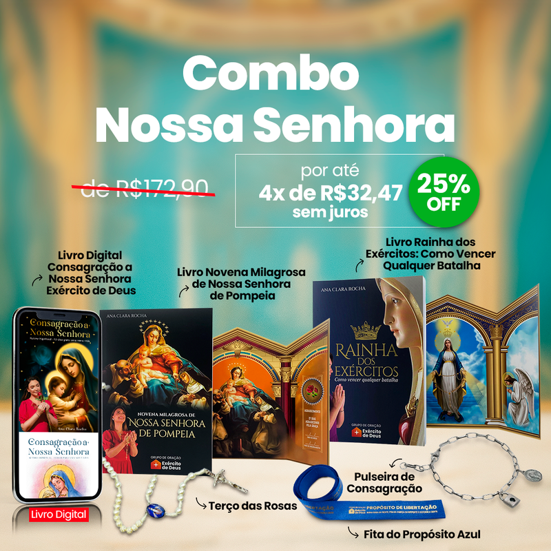 Combo Nossa Senhora | Exército de Deus