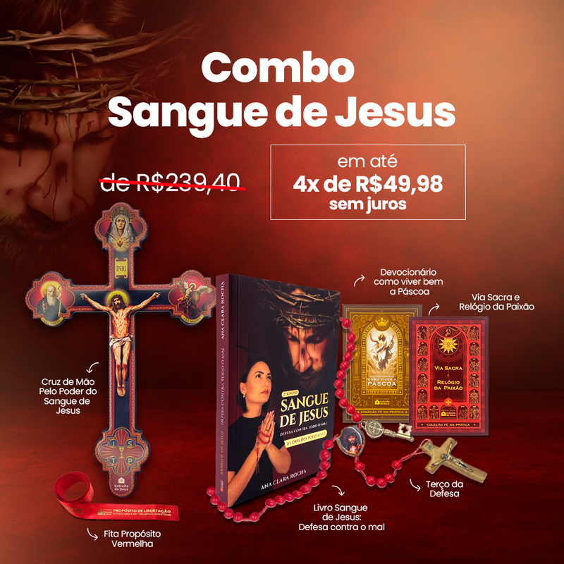 Combo Sangue de Jesus | Exército de Deus